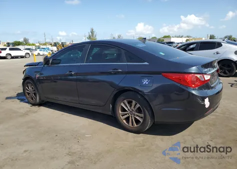 2013 Hyundai Sonata Gls from USA, damaged, VIN 5NPEB4AC3DH749741